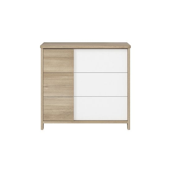 Sacha commode 3 tiroirs Chêne  de Galipette Sacha commode 3 tiroirs Chêne  de Galipette