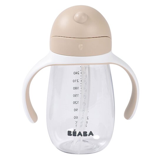 Tasse avec paille Argile 300 ml de Béaba