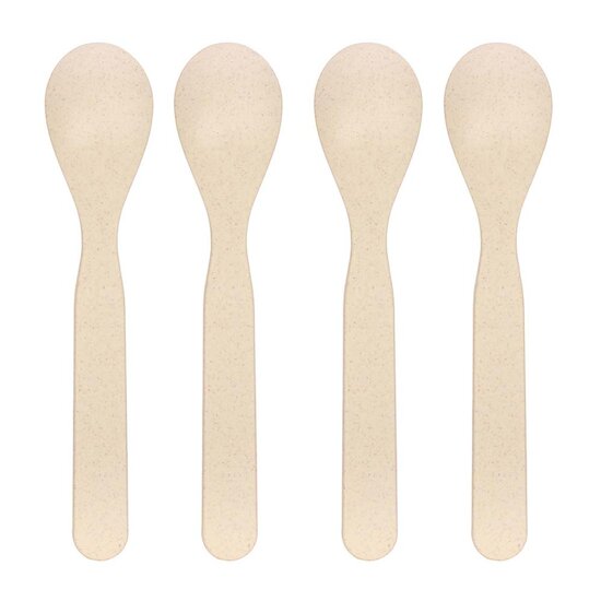 Happy Rascals Lot de 4 cuillères Cœur rouge  de Lässig