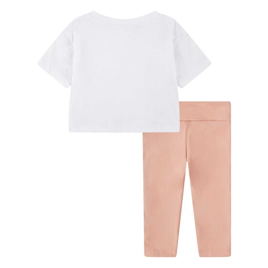Ensemble t-shirt + legging Pêche 24 mois de Converse Ensemble t-shirt + legging Pêche 24 mois de Converse