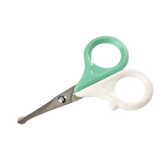 Ciseaux + étui Bubble green blue  de Béaba Ciseaux + étui Bubble green blue  de Béaba