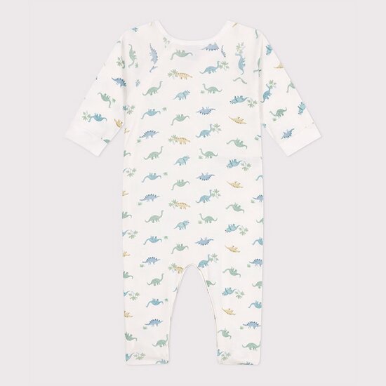 Pyjama bébé en coton dinosaures Marshmallow  de Petit Bateau