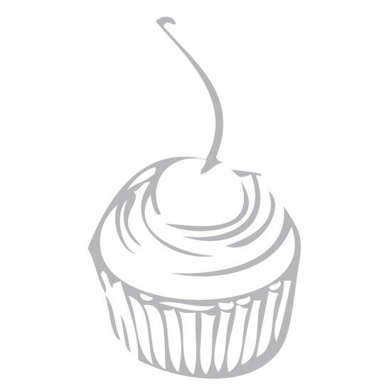 Stickers cupcake Dust S de Apple Pie Design