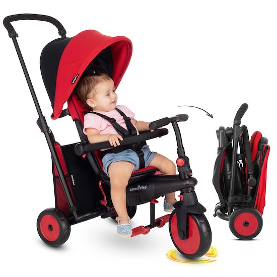 Tricycle 6-en-1 STR3  rouge  de smartTrike