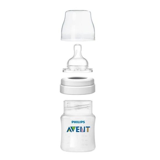 Tétines Anti-colic Blanc Débit lent de Philips AVENT Tétines Anti-colic Blanc Débit lent de Philips AVENT