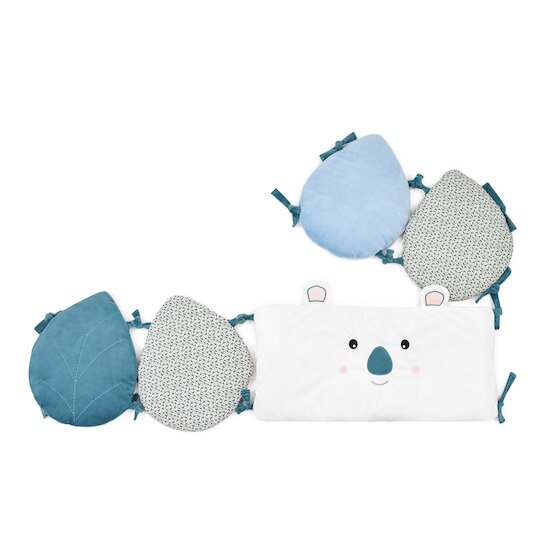 Yoca Le Koala Tour de lit Blanc / Bleu  de Doudou et Compagnie