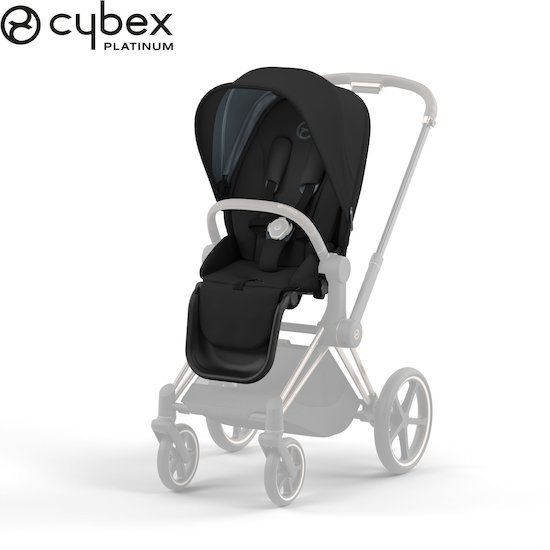 Pack Siège - Priam 4 e-Priam 2 Deep Black  de CYBEX