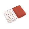 Lot de 2 draps housses