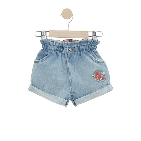 Short en jean Liberty and Sea Life   de P'tit Bisou Petit Prix