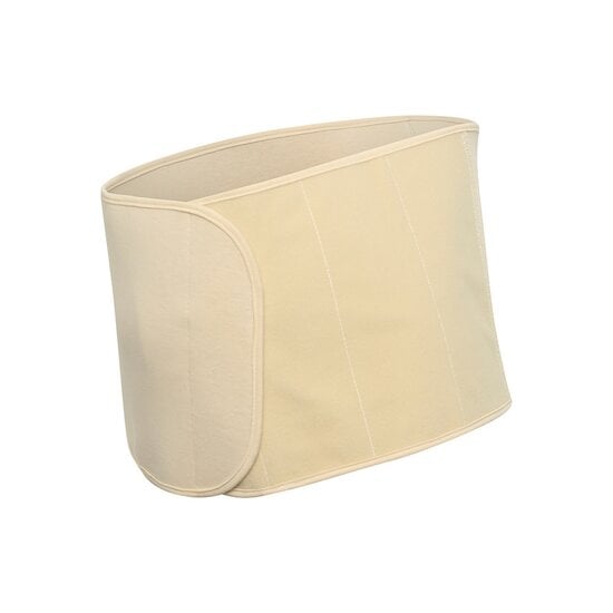 Ceinture de maintien abdominal en coton biologique Beige  de Carriwell