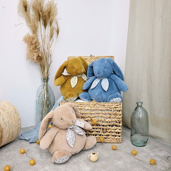 Lapin géant Lapin DOUDOU® Beige sable 42 cm de Doudou et Compagnie Lapin géant Lapin DOUDOU® Beige sable 42 cm de Doudou et Compagnie
