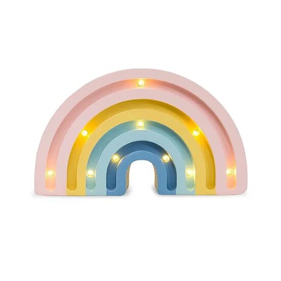 Mini Lampe Veilleuse en bois Arc-en-ciel  de Little Lights