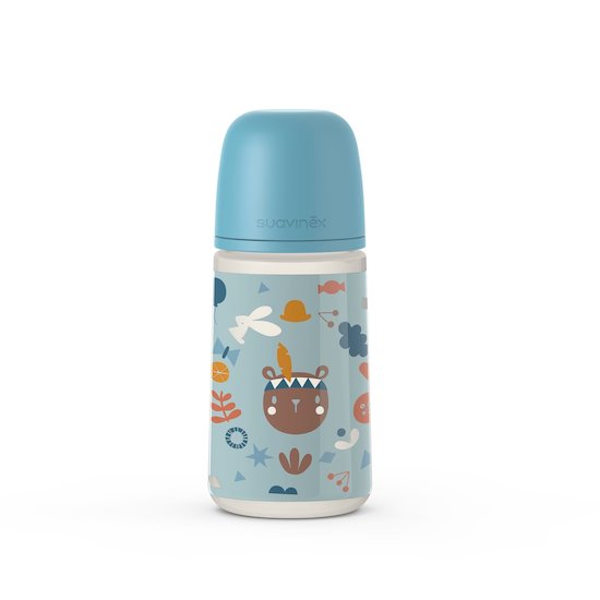 Biberon Tétine Symétrique SX Pro débit moyen Into the Forest 270 ml de Suavinex