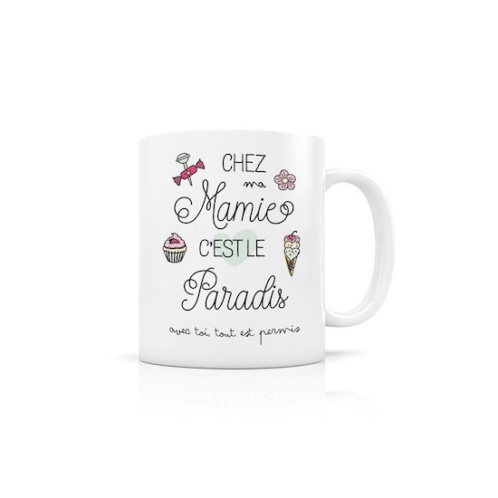 Mug Mamie paradis  de Label Tour