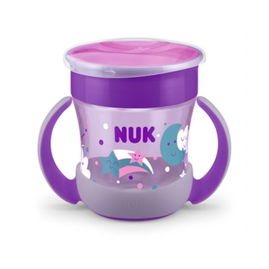 Tasse Mini Magic Cup 360 Nuit Violet 6 mois + de Nuk