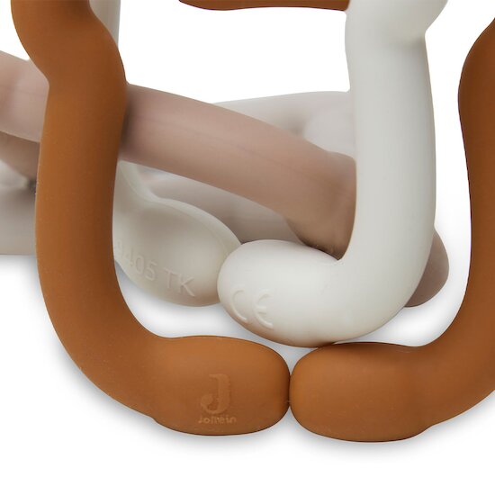 Jeu d'anneaux Dentition en Silicone Teddy Bear  de Jollein