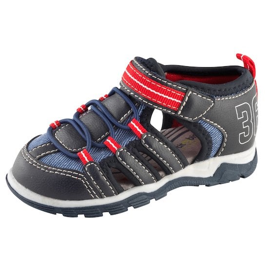 Sandales sport Rouge/Bleu 22 de P'tit Bisou premiers pas