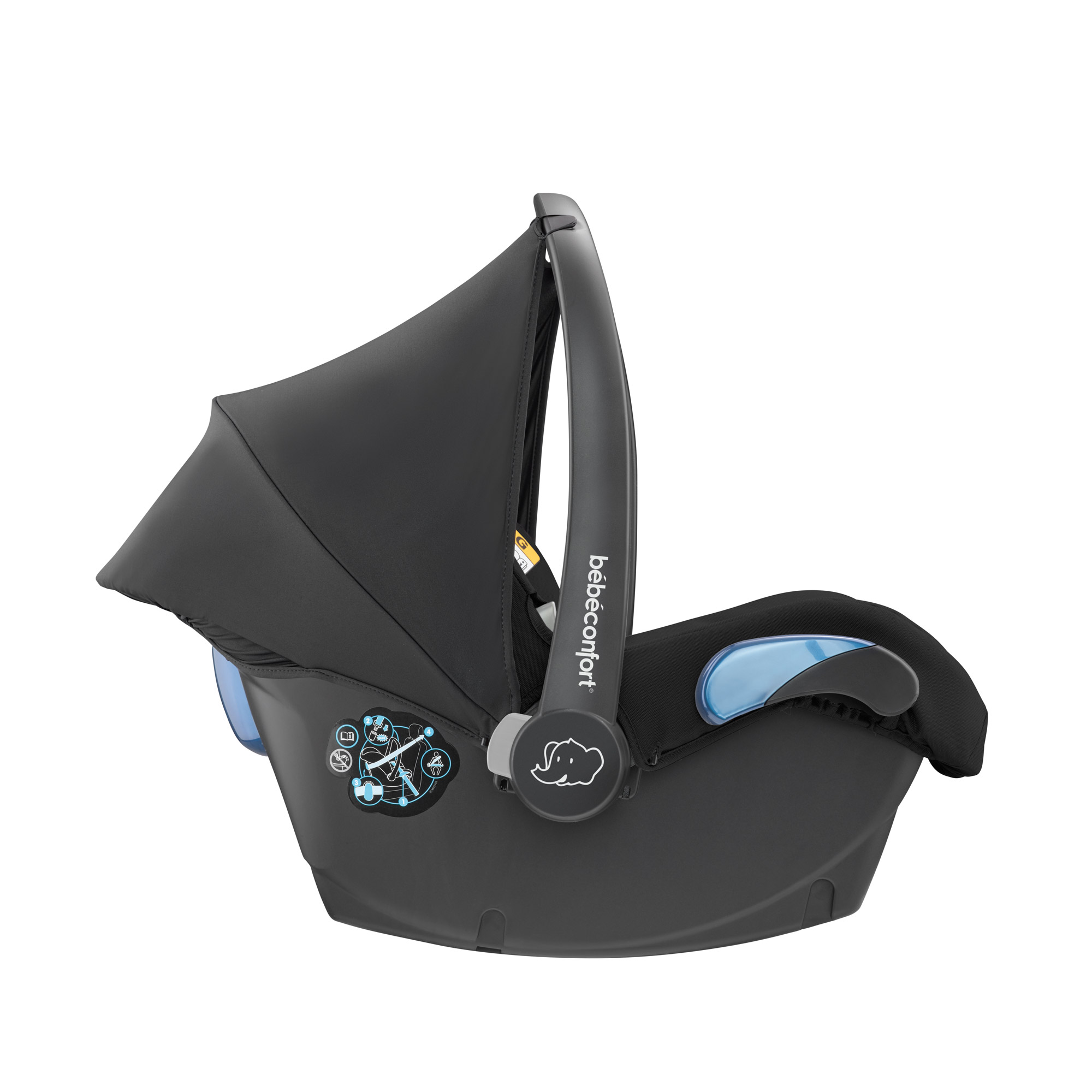 Trio Mya Black Grid De Bebe Confort Poussettes Citadines Aubert Trio Mya Black Grid De Bebe Confort Poussettes Citadines Aubert