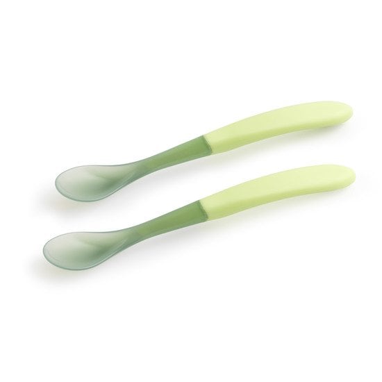 Lot de 2 cuillères thermosensibles Vert  de Aubert concept