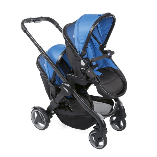 Poussette double Fully Power Blue  de Chicco