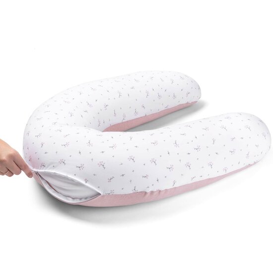 Coussin d'allaitement Buddy Flower pink  de Doomoo