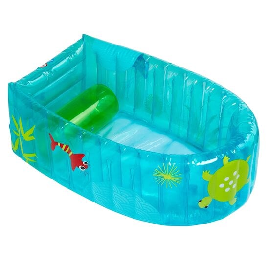 Baignoire gonflable adulte bébé bleu 150X85X70cm - Cdiscount