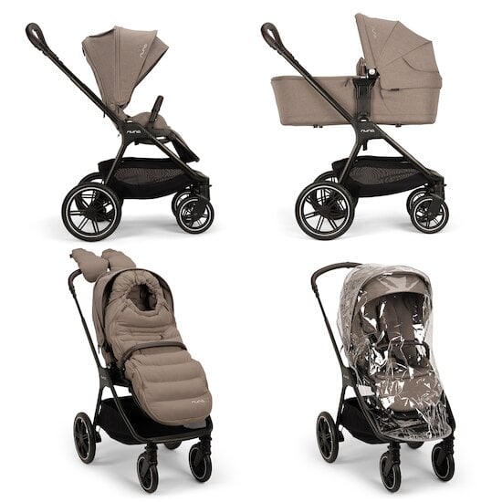 Duo Triv Lx + Kit hiver Cedar  de Nuna Duo Triv Lx + Kit hiver Cedar  de Nuna