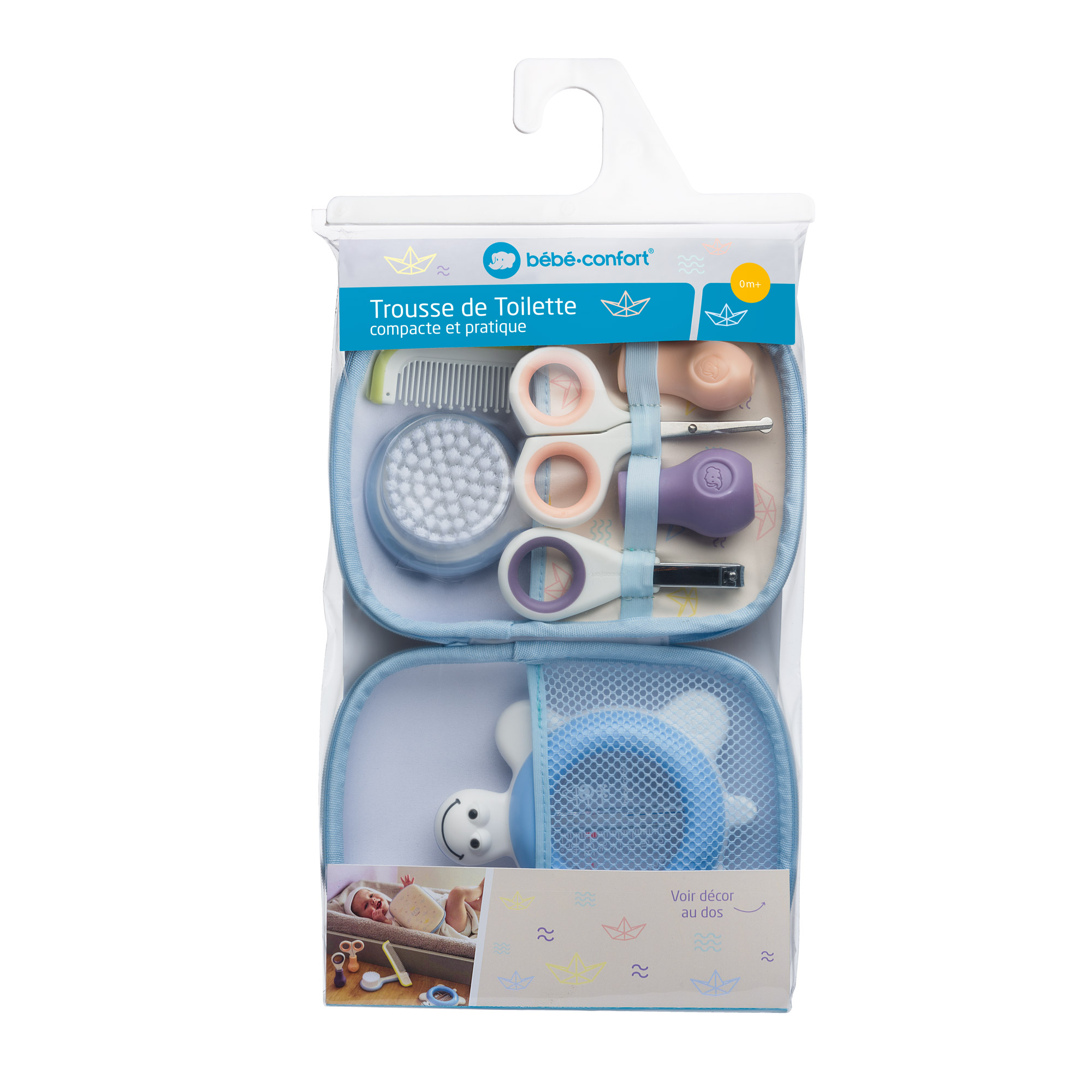 Set De Toilette Paper Boat Multicolore De Bebe Confort Trousses De Toilette Aubert
