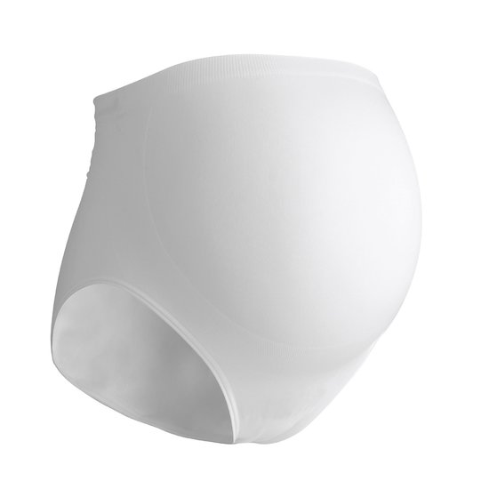 Culotte de maternité maxi coton blanc Blanc T4 de Balloon Paris