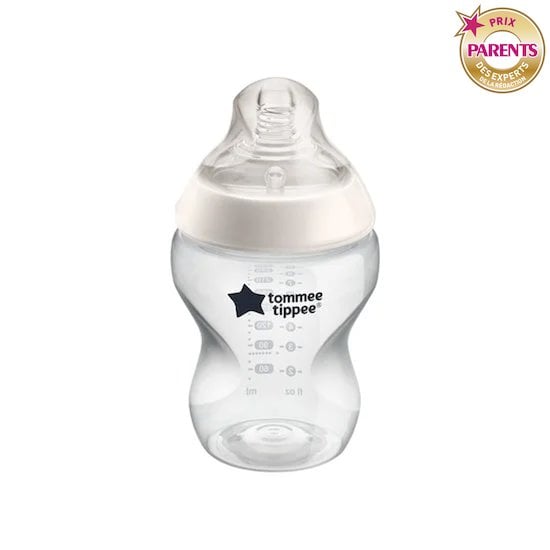 Biberon anti-colique avancé - Tommee Tippee - décoré - 3m+ - 340ml Couleur  Bleu