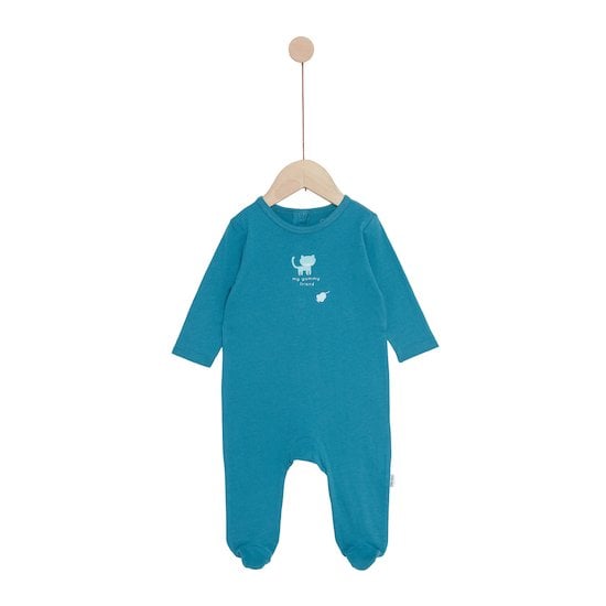 Mes Essentiels Lot 2 Pyjamas Bleu Aquatique  de P'tit bisou