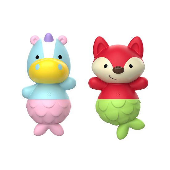 Jouets de bain Mix & Match Flippers Licorne/Renard  de Skip Hop