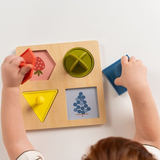 Premier Puzzle Formes   de Taf Toys Premier Puzzle Formes   de Taf Toys
