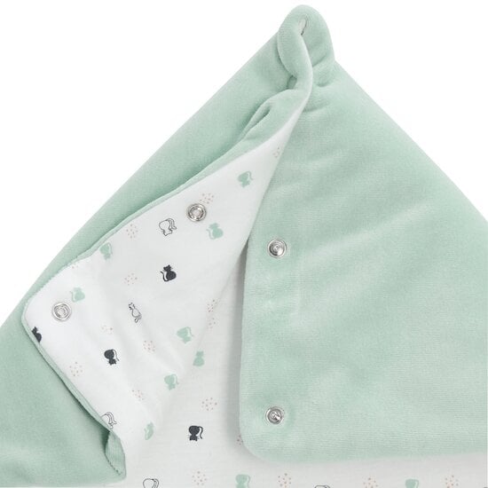 Nid d'ange Chat Vert Sauge Pale Taille unique de P'tit bisou