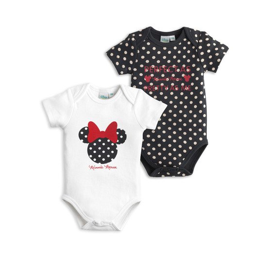 Minnie lot de 2 bodies