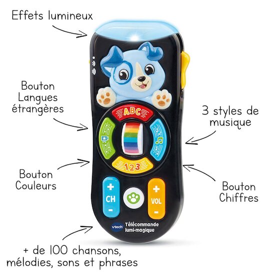 Télécommande lumi-magique   de Vtech