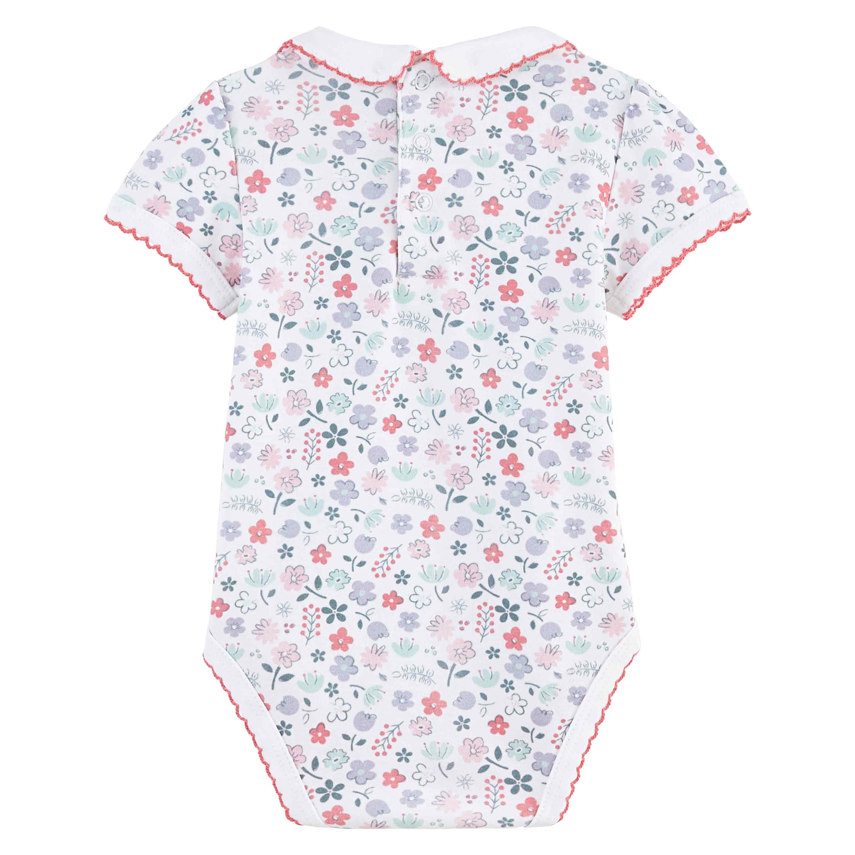 Lot de 2 bodies manches courtes Marie Blanc 1 mois Disney Baby, Bodies Fille Aubert