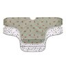 Lot de 2 bavoirs manches longues avec poche