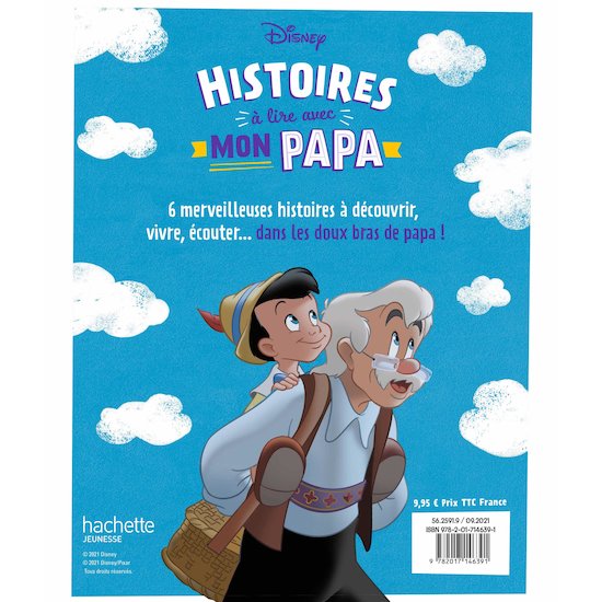 Disney - Histoire à lire avec mon papa   de Hachette Jeunesse Disney Disney - Histoire à lire avec mon papa   de Hachette Jeunesse Disney