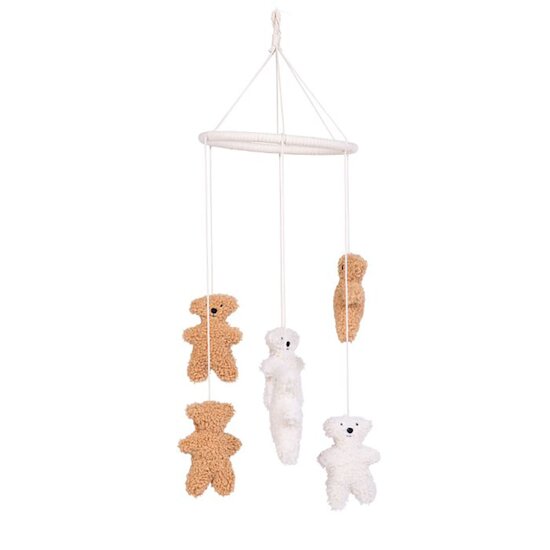 Mobile Teddy Brun  de Childhome