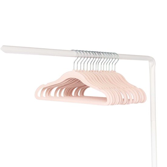 Lot de 15 Cintres en velours Pink  de 3 sprouts