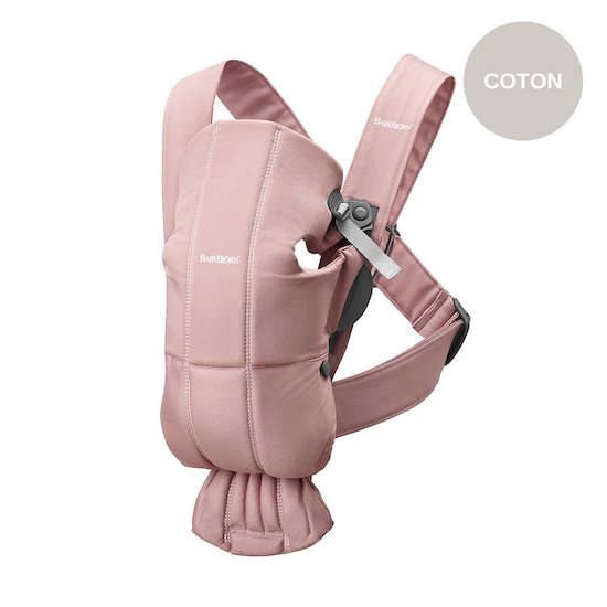 Porte-bébé Mini Vieux Rose Coton  de BabyBjörn