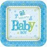 8 assiettes en carton welcome little one