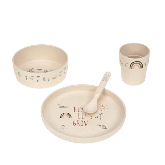 Coffret repas Garden Explorer Arc-en-ciel  de Lässig
