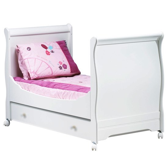 Elodie kit de transformation Little Big Bed 140 x 70 cm Blanc  de Sauthon Baby's Sweet Home