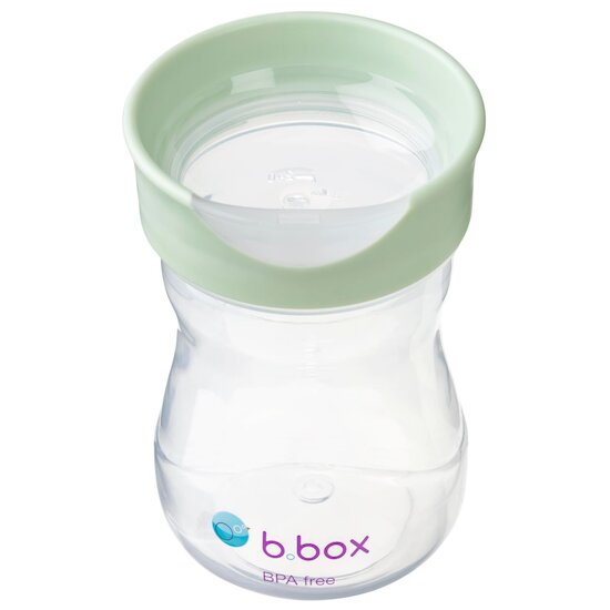 Tasse d'apprentissage Training Rim Sauge 240 ml de B.Box Tasse d'apprentissage Training Rim Sauge 240 ml de B.Box