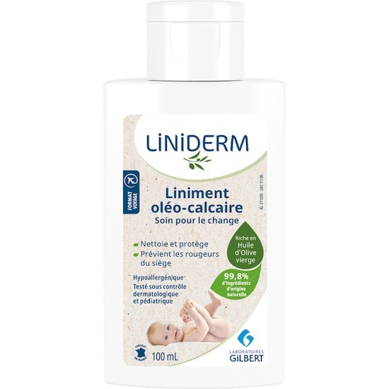 Liniment oléo-calcaire Blanc 100 ml de Liniderm