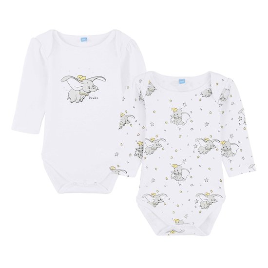 Lot de 2 bodies Disney Dumbo