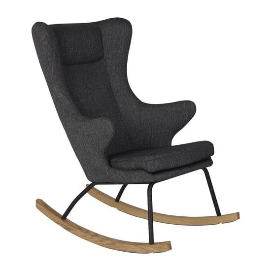 Fauteuil à bascule de Luxe pour enfant Noir  de Quax