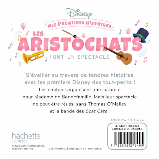 Mes Premières Histoires - Les Aristochats font un spectacle   de Hachette Jeunesse Disney